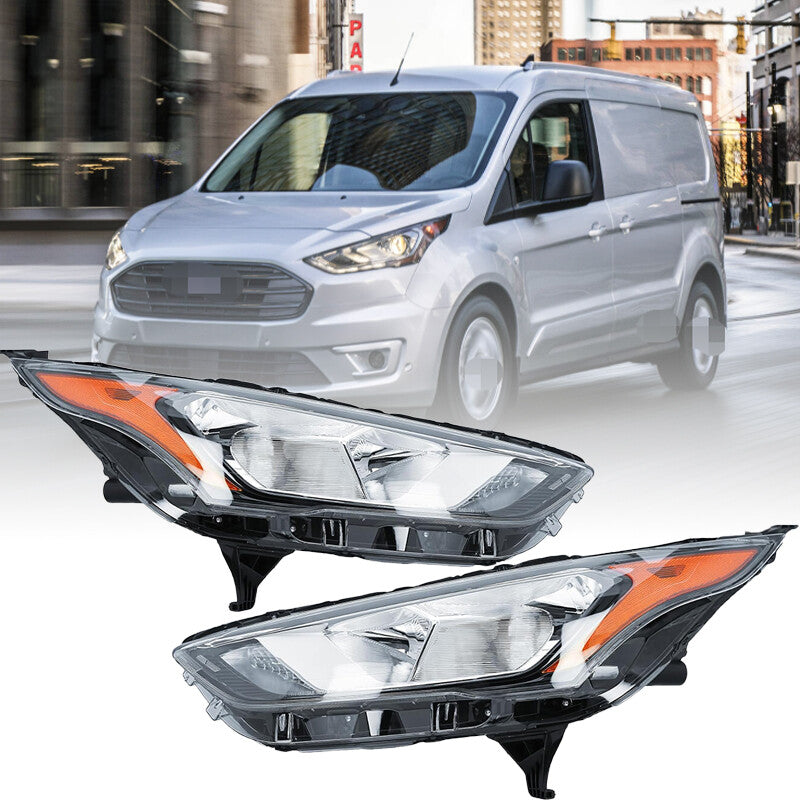 PassengerDriver LHRH Headlight Assembly For 2019-2023 for Ford Transit Connect