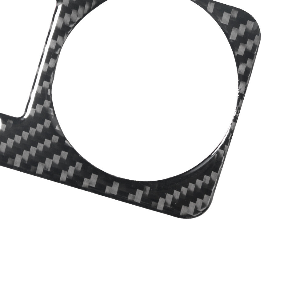 Carbon Fiber Headlight Switch Button Cover Trim for Ford for Mustang 2005-2009