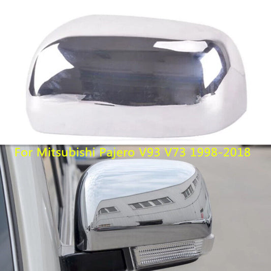 LH Rearview Mirror Housing Shell Cover Cap for Mitsubishi Pajero V93 V73 1998-18