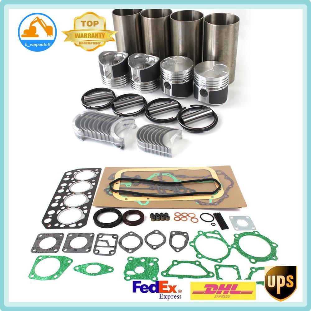 Overhaul Rebuild Kit for Mitsubishi Engine MT2201D D2001 Tractor Excavator K4D