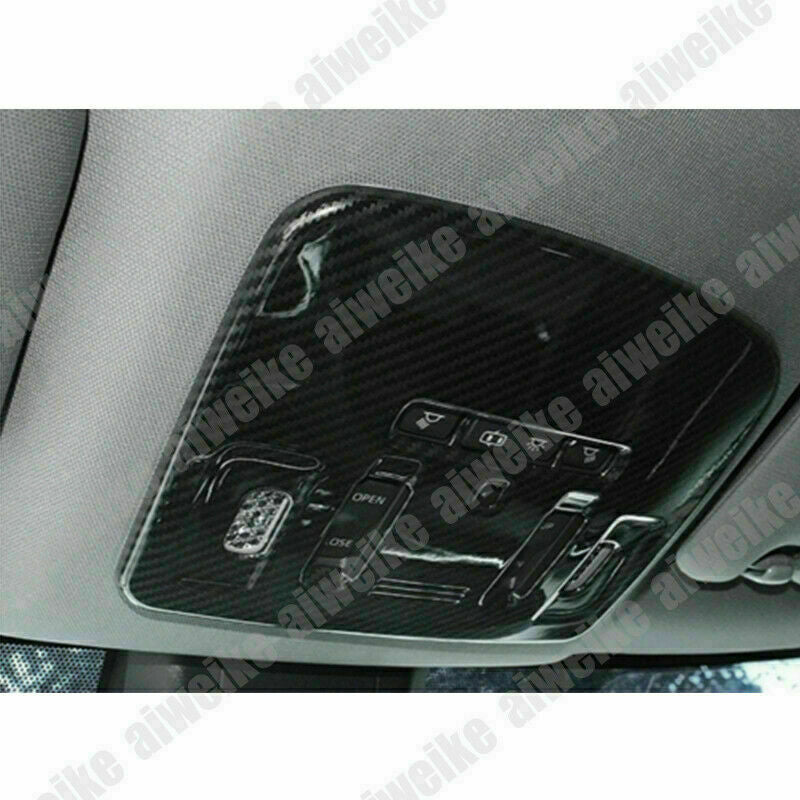 for Toyota for Camry 2018-2023 ABS Carbon Fiber Front Reading Light Trim Cover
