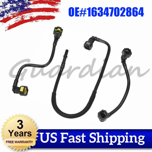 3 x 1634702864 new Fuel Line and Hose Kits for Mercedes-Benz ML320 ML350 ML430 ML500