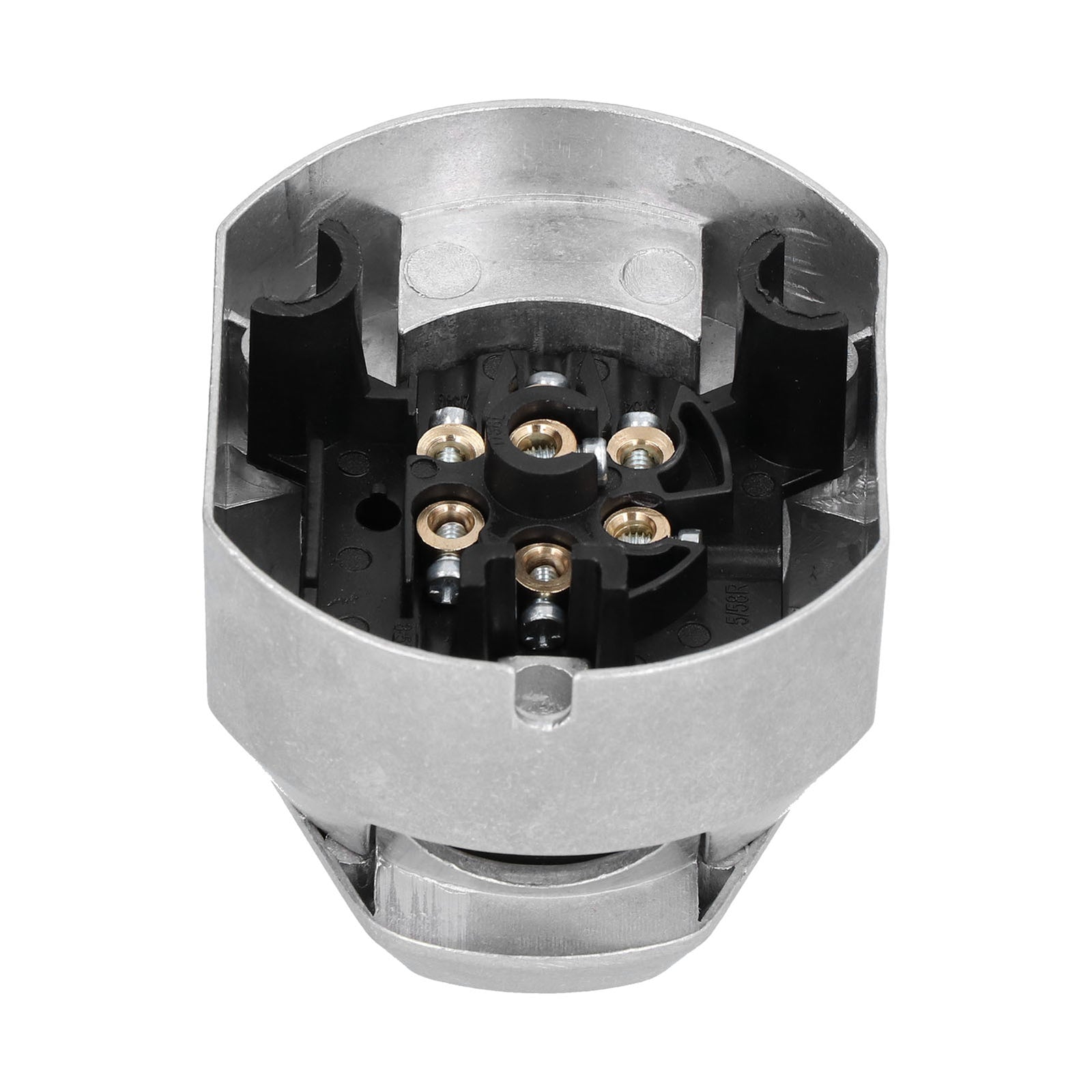 12V 7Pin American Car Connector Round Towbar Towing Wiring Socket For RVs