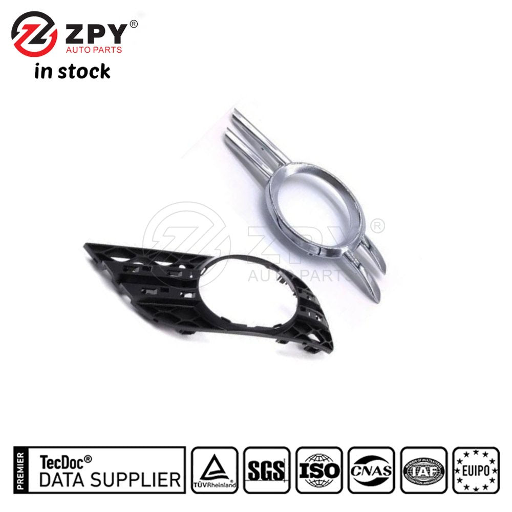 Chrome decorative cover for front fog lamp grille for Mercedes-Benz E-CLASS