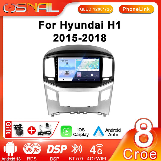 for Hyundai H1 Grand Starex i800 TQ Auto Video Player Navi GPS Screen Car Radio
