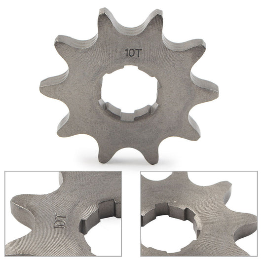 Chain Front Sprocket Cog For 125cc-250cc Dirt Pit Bike ATV Go Kart 520-10T 20MM