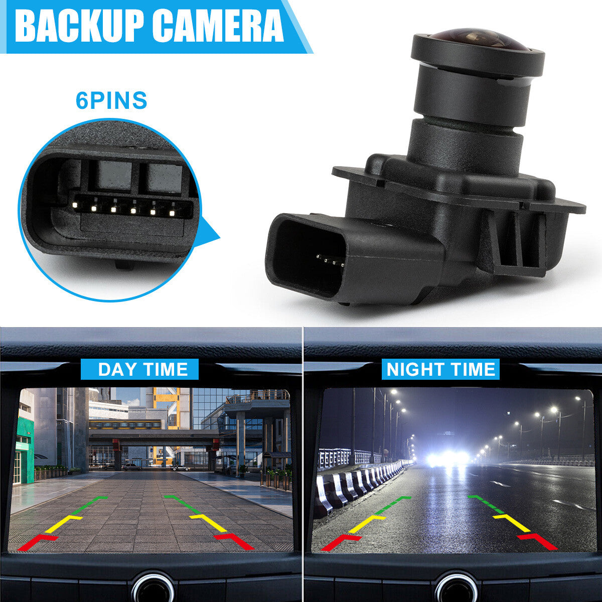 Rear View BackUp Camera Fit For 2011-2015 for Ford Edge BT4Z-19G490-B FL1T-19G490-AC