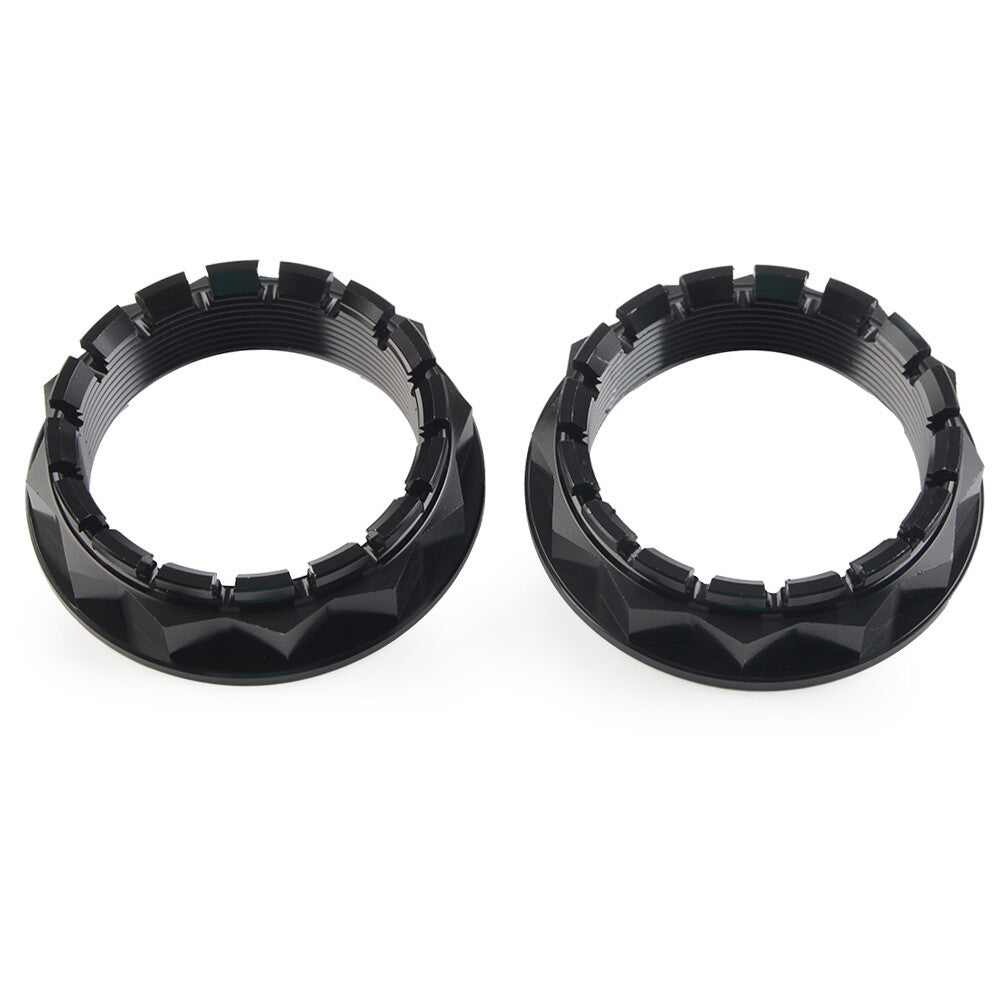 Rear Wheel Axle Nuts Fit for Ducati V4 1098 1198 1199 1299 Motorcycle Black 2pcs