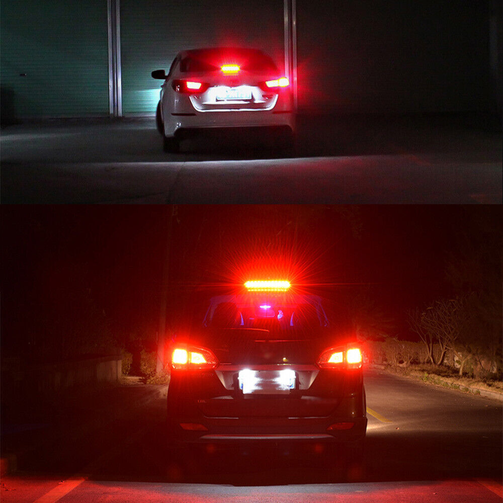 Red Strobe/Flashing Blinking LED Lamp for Honda for Civic Accord Brake Tail Light