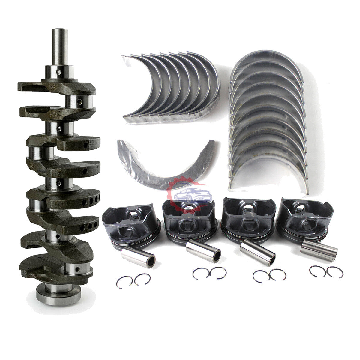G4KJ Engine Overhaul Rebuild Kit CrankshaftBearingPistons For 2.4L for Hyundai for Kia