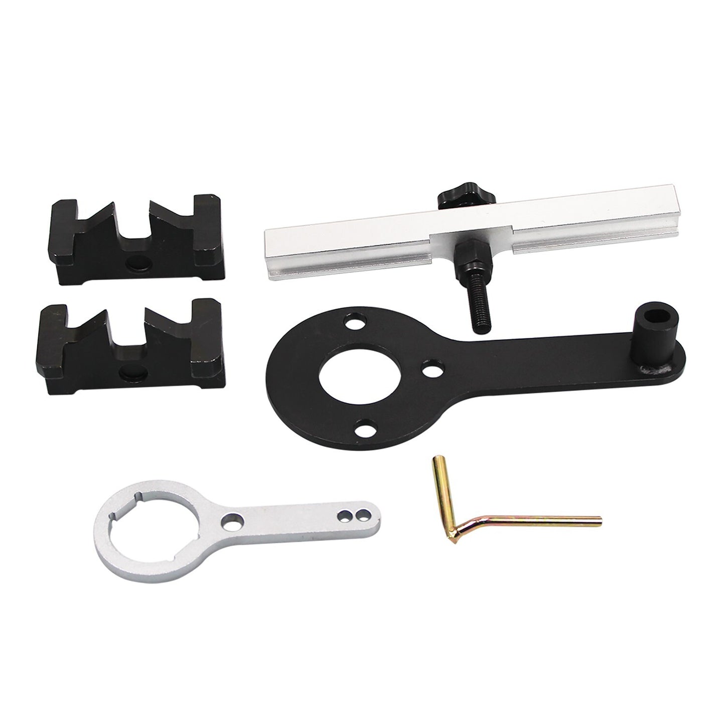 Main engine camshaft timing tool kit for BMW N63 S63 N74 camshaft tensioner