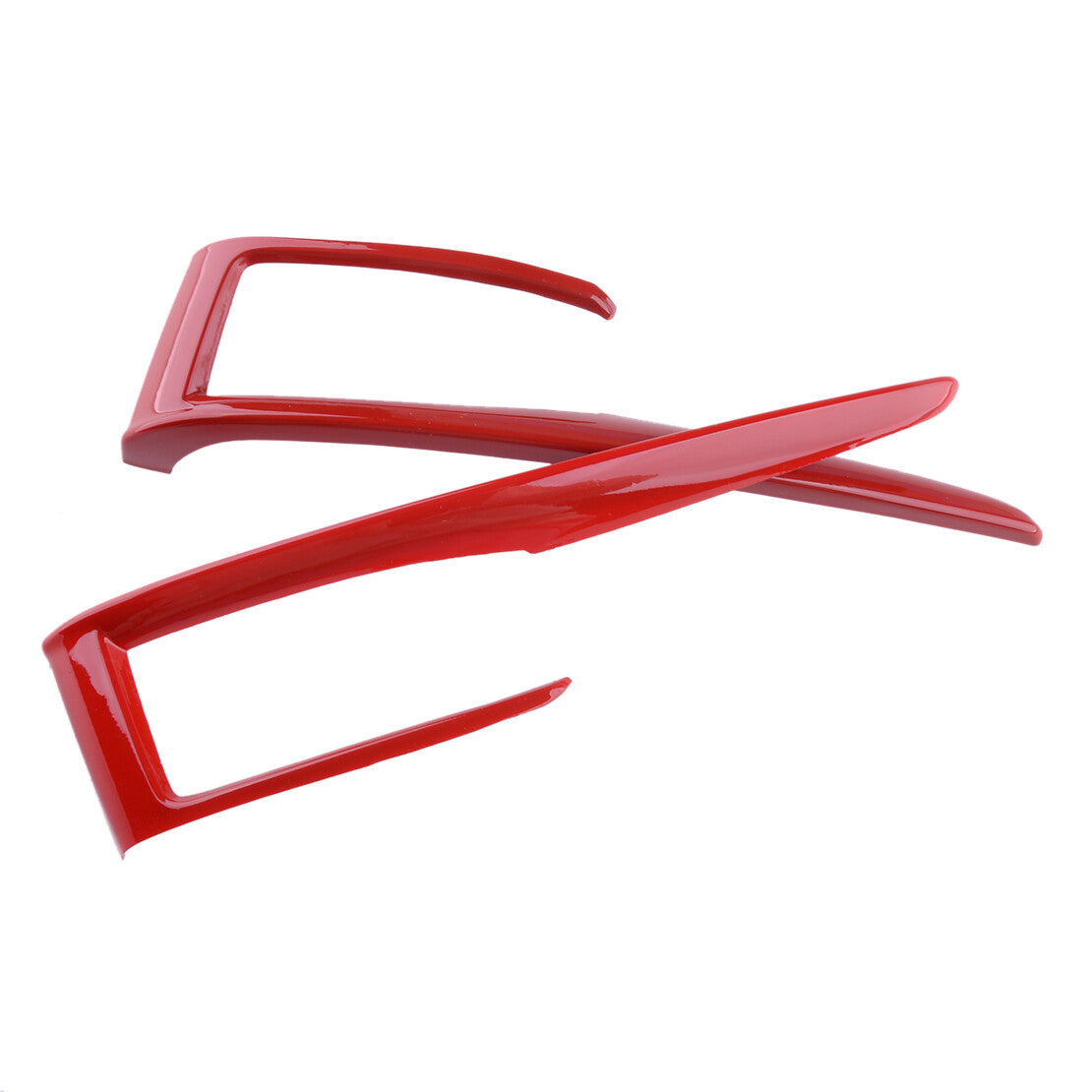Red Interior Gear Shift Box Panel Cover Trim Frame Fit for Honda for Civic 10th Gen