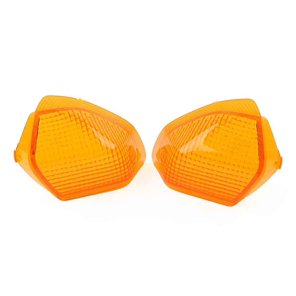 for KAWASAKI ZZR400 1993-03 ZZR600 93-08 Rear Turn Signal Indicator Lens Amber2x