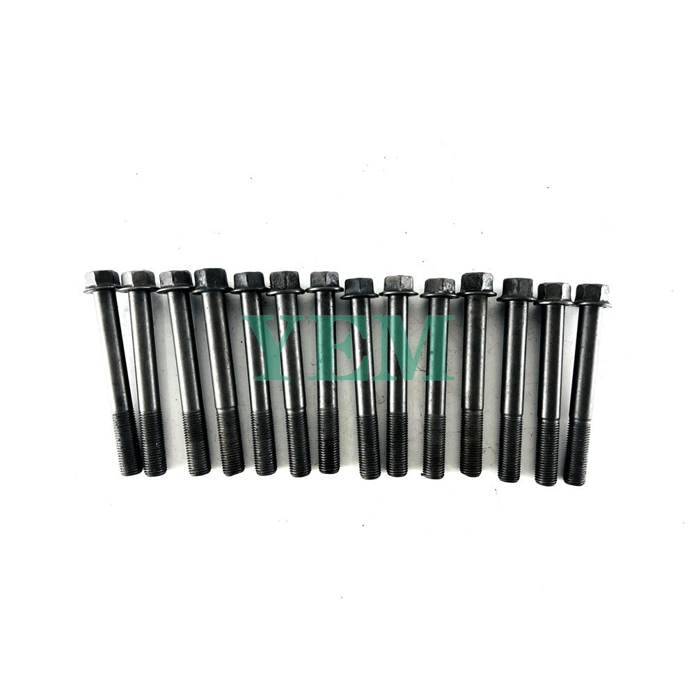 1 Set Engine Head Bolt 14pcs For Yanmar 3TNV74 Engine 3TNV74 Cylinder Head Bolt