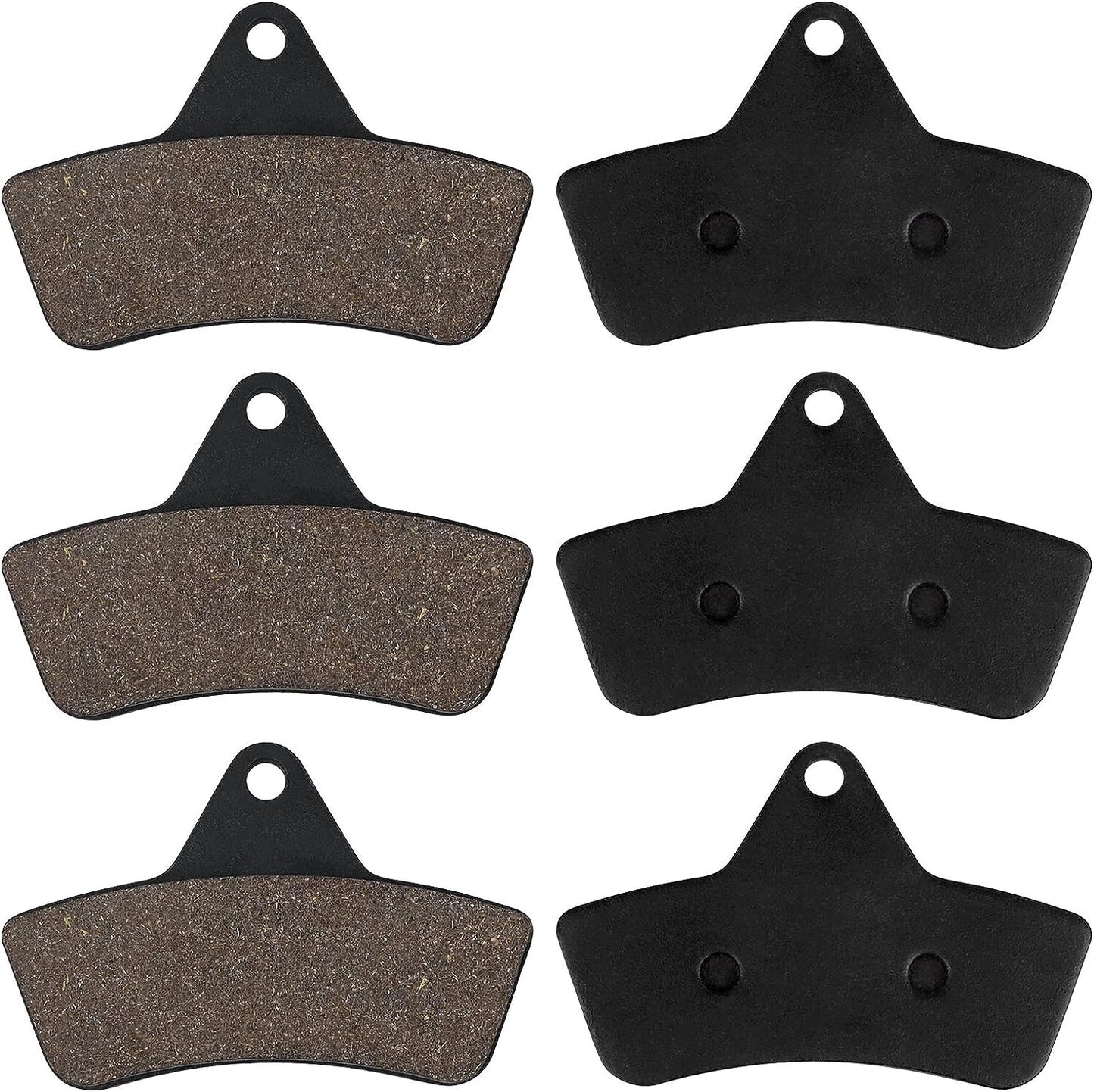 Front and Rear Brake Pads for Arctic Cat 400 500 250 300 2X4 4X4 1998 1999 2000