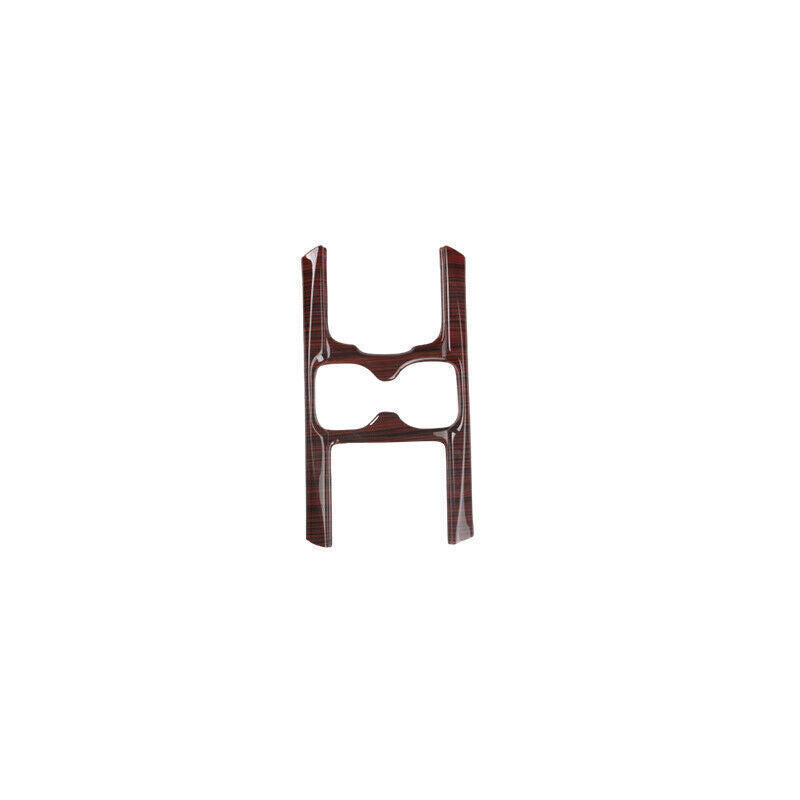 Middle Console Drinking Glass Trim for Honda CRV CR-V 2017-2022 Red Wood Grain