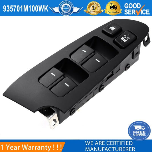 Front drive side power window switch 935701M100WK for 2010-2013 for Kia Forte Sedan