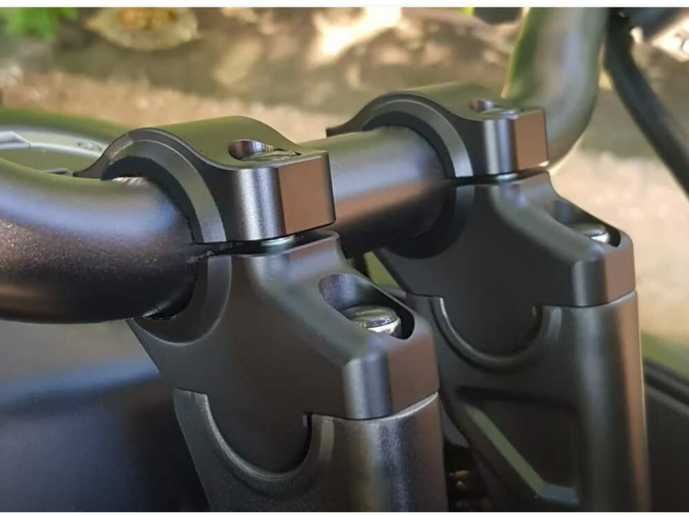 22mm 7/8 Handlebar Risers W/Clamps for Kawasaki 1000/600 ZX6R/10R