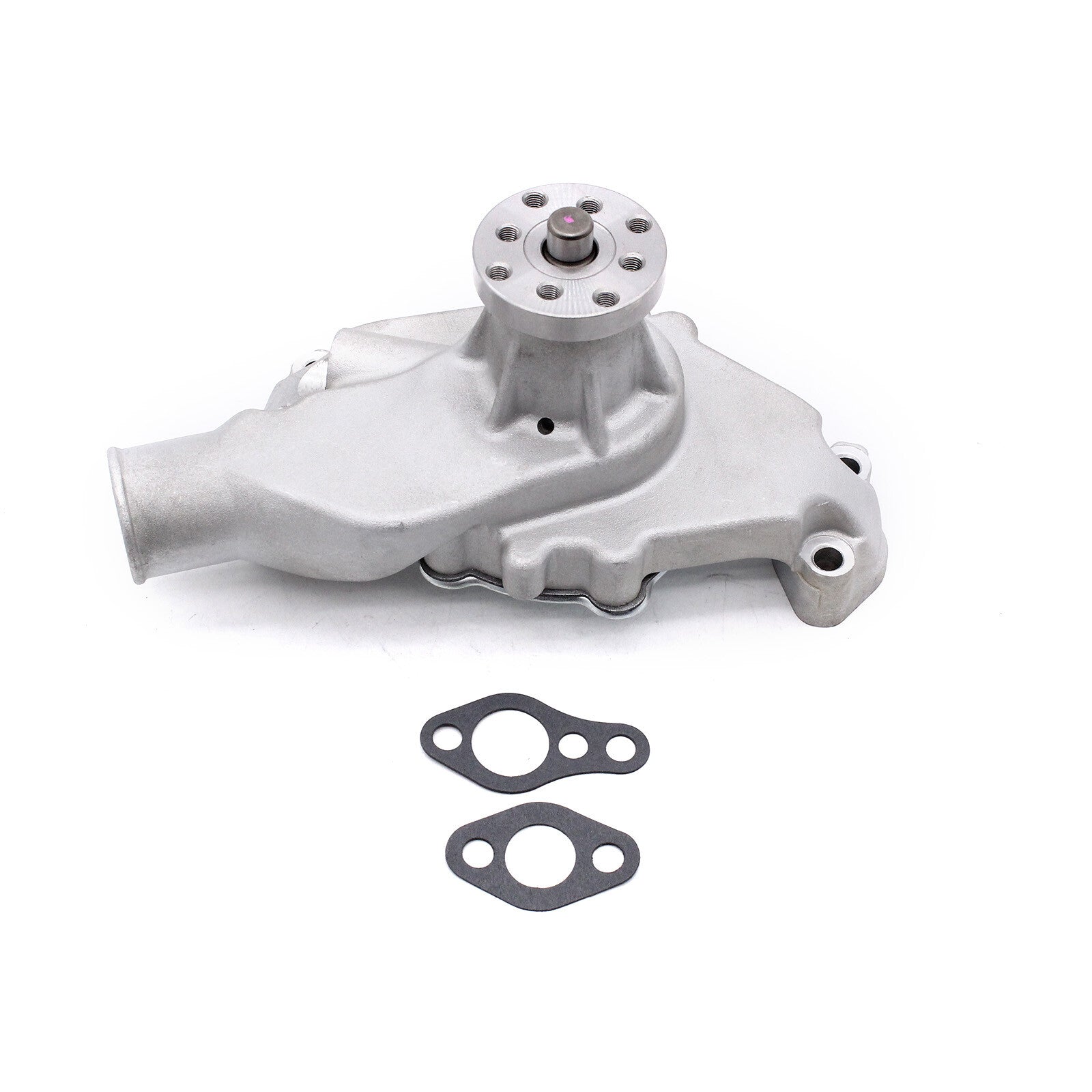 1PC Small Block for Chevy 350 High Volume Aluminum Short Water Pump Satin K71004 NEW