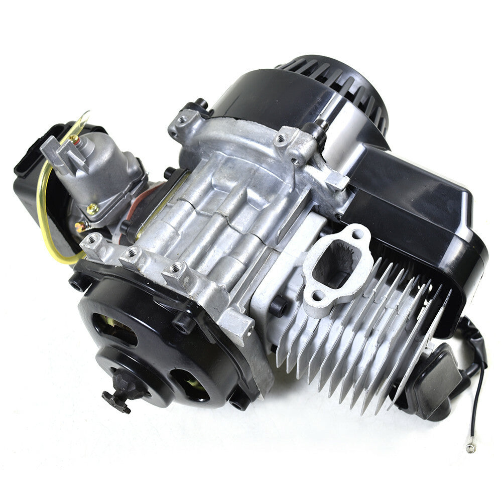 2-stroke 50cc/49cc engine motor + exhaust pull starter all-terrain vehicle, four-pocket bicycle