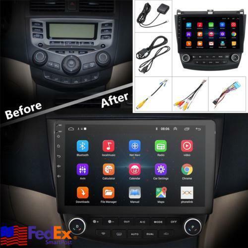 for Honda Accord 2003-2007 10.1 Android 9.1 Stereo Car Radio GPS MP5 Player US