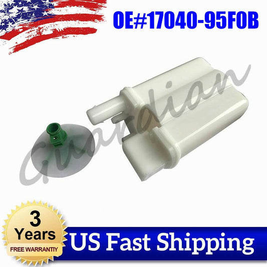 One fuel filter 27510-31100 17040-95F0B, suitable for Nissan Almera Sunny B10RS QG15, QG16.