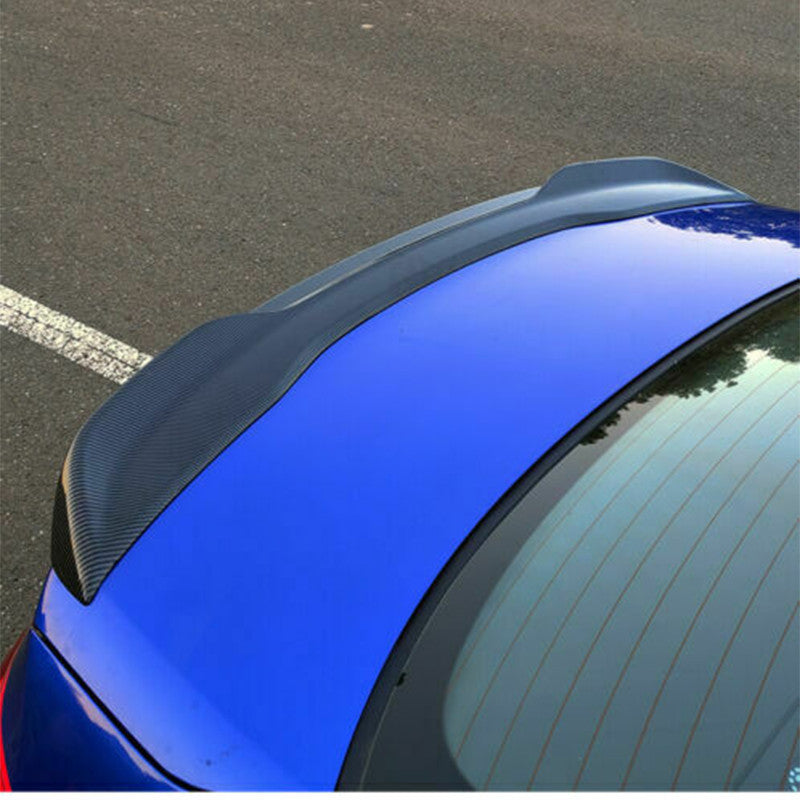 for Honda for Civic 2022-2023 Sedan Carbon ABS Rear Spoiler Trunk Lip Wing Bar Cover