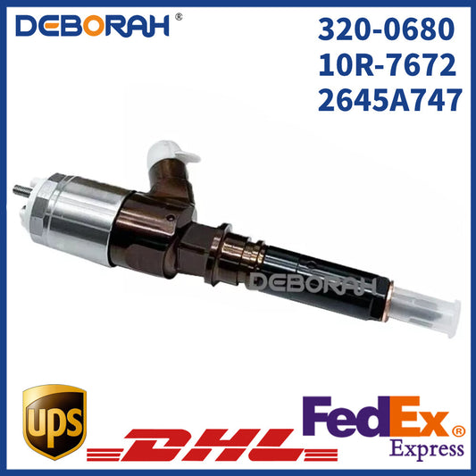 326-4700 10R-7675 32F61-00062 C6 C6.4 Fuel Injector For CAT 320D 321D 323D