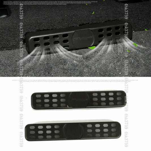2X for Jaguar F-PACE 2016-2020 Front for Seat Rear Air Vent Cover Grilles Dust Cover