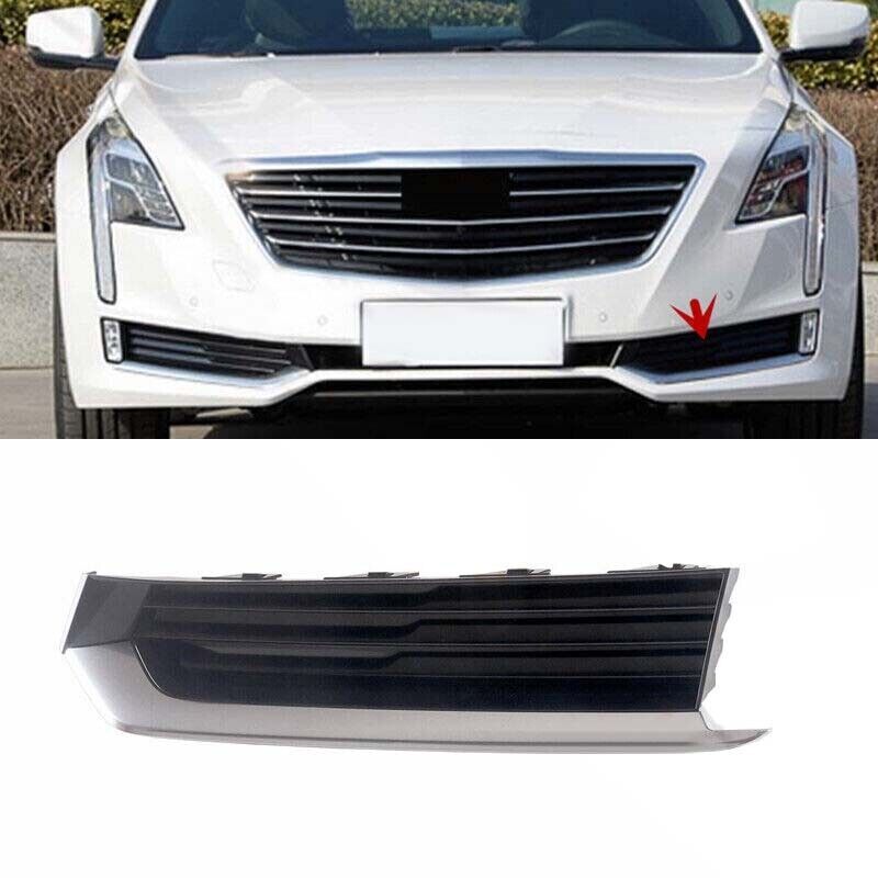 Left Front Lower Bumper Grille Fog Light Lamp Cover for Cadillac CT6 2016-2018