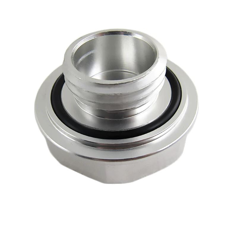 Silver engine oil filler cap for JDM Mugen engines, suitable for Honda for Civic Accord for Acura .