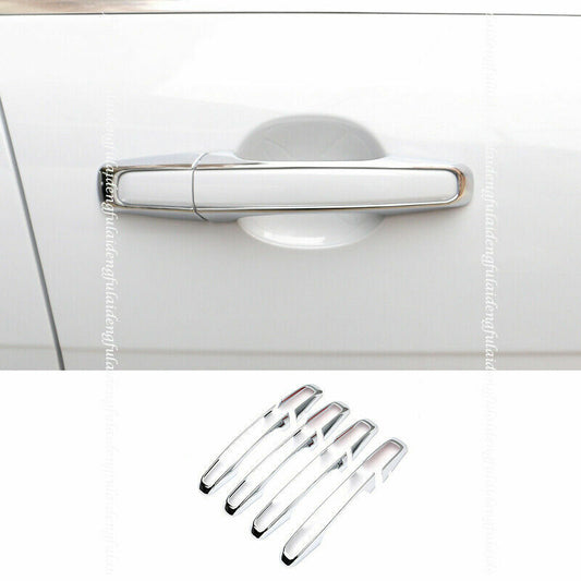 8P ABS silver Chrome Car Side Door Handle Cover Trim for Jaguar F-PACE 2016-2020