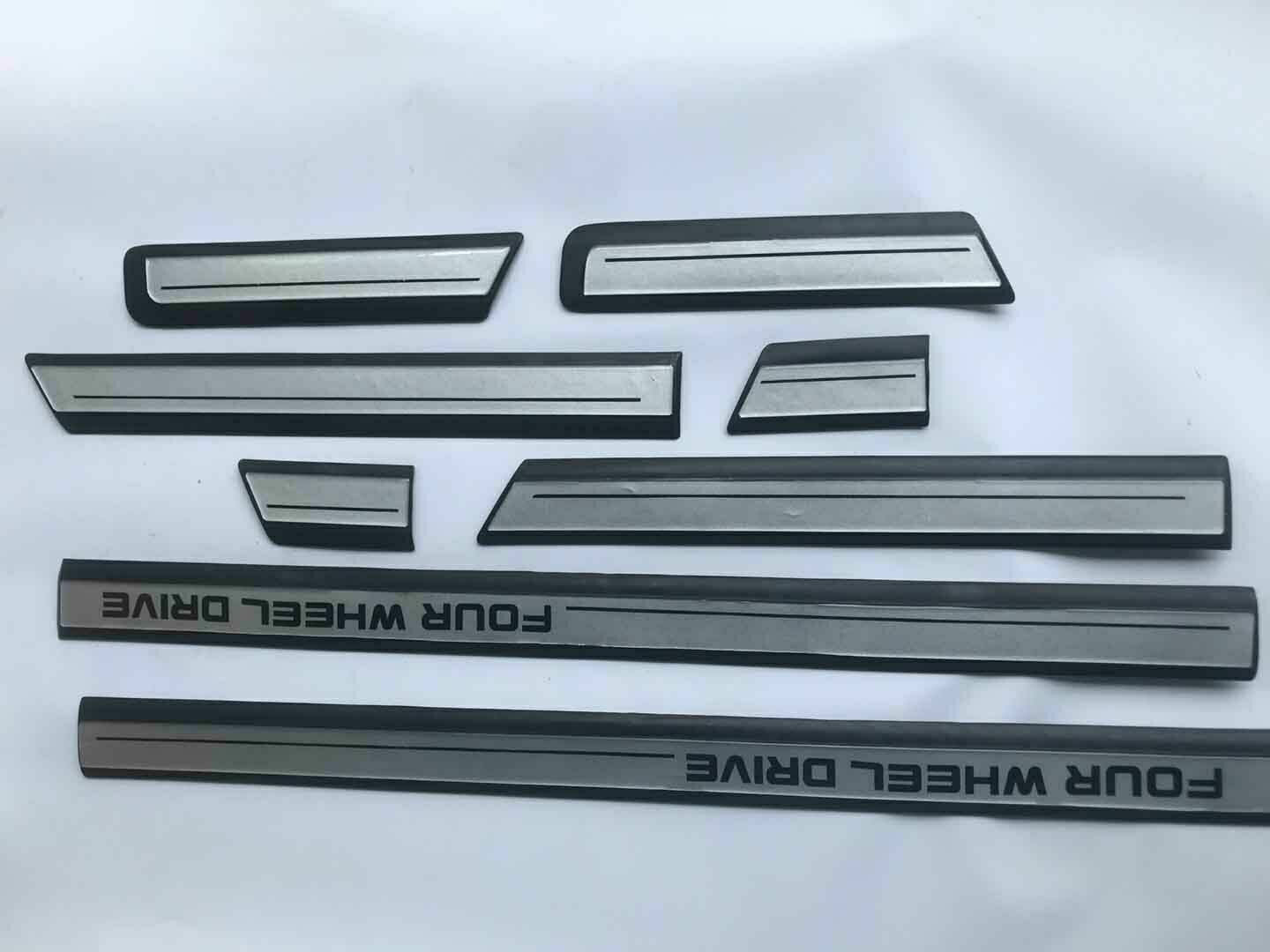 Car Wheel Drive Side Door Molding Guard 4X4 for Toyota for Land Cruiser 80 1991-1996