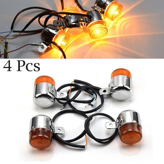 4pcs For CHALY DAX CF50 CF70 CT70 ST50 ST70 ST90 Z50 TURN SIGNAL LIGHT NEW