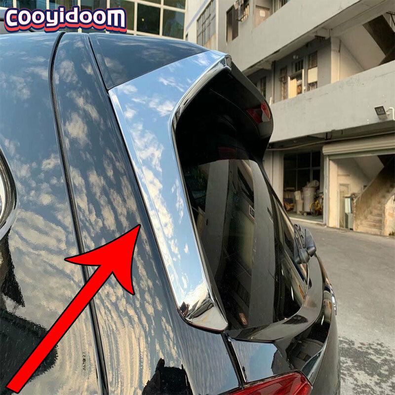 for Subaru Forester ABS Chrome Rear Window Sequin Cover Accessories Sticker
