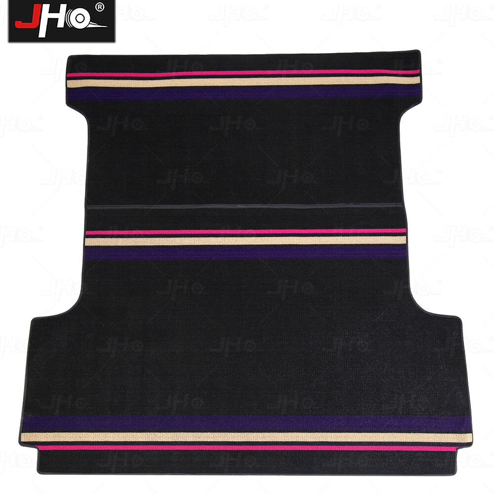 Truck Bed Mat for Ford F150 Custom Rear Cargo Trunk Protector Liner Black