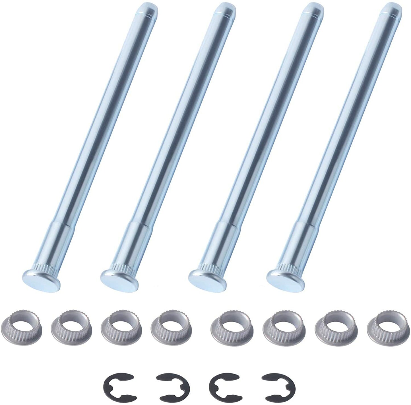 K1500 Door Hinge Pins and Bushings 4-Pin Door Kit for SUVs Compatible 1988-2002