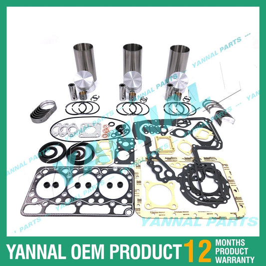 D950 Overhaul and Reconstruction Kit with Shims and Bearings for Kubota Diesel Engines