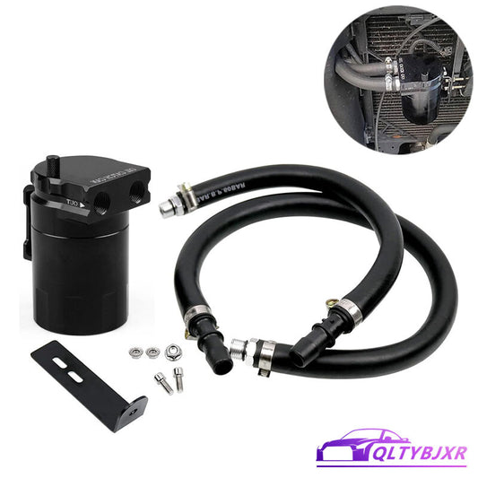 Oil Separator Oil Catch Can For 11-20 for Dodge Charger 3.6L for Challenger 3.6L Black