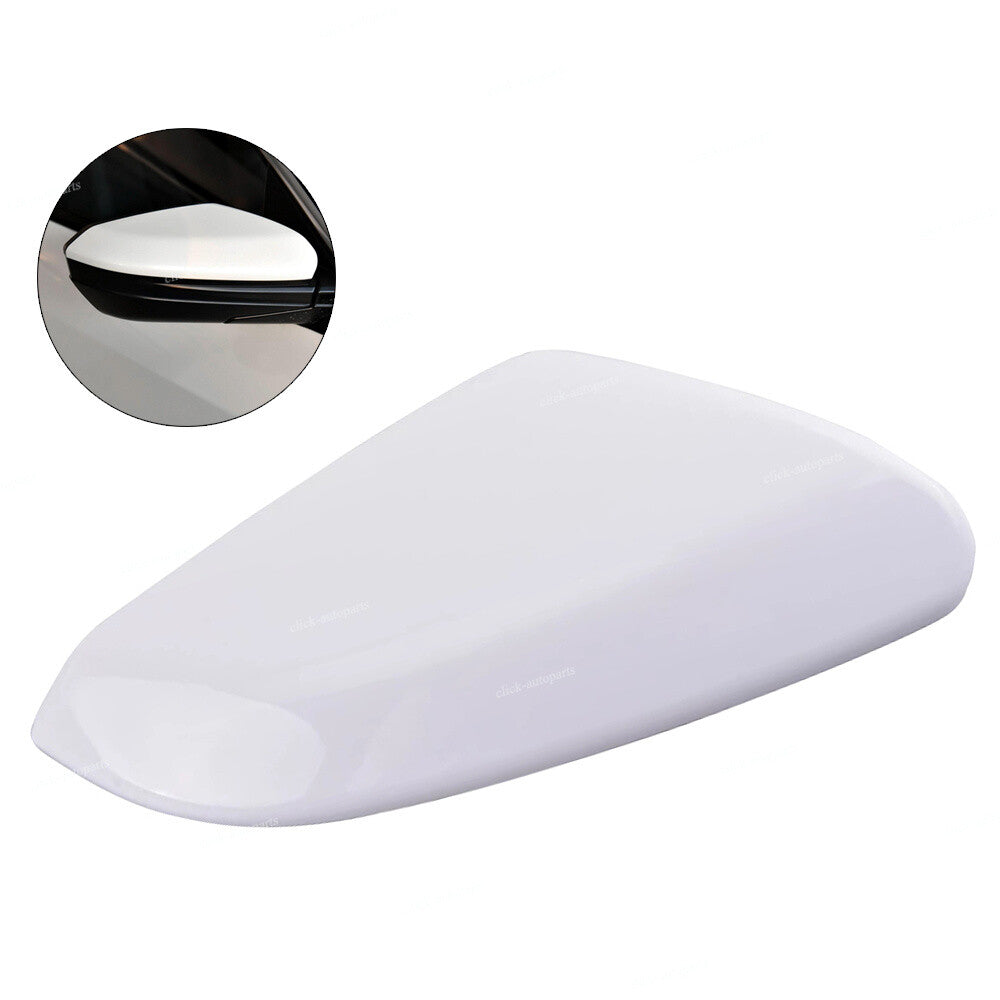Front Right Wing Mirror Cover Fit for Honda for Civic 2016 2017 2018 2019 2020 White