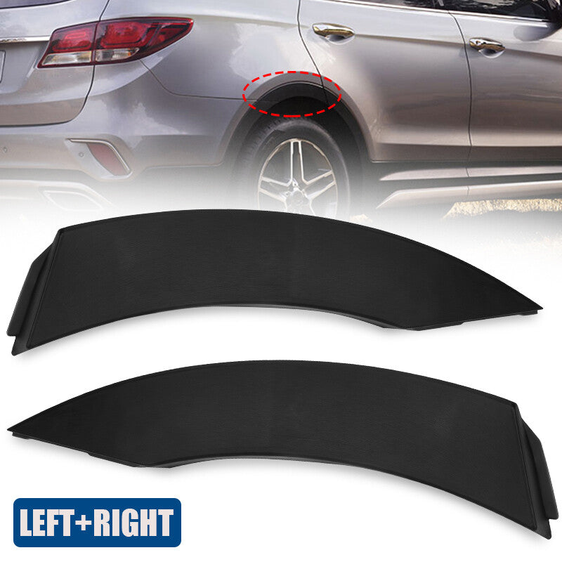 Left+Right Rear Fender Molding Wheel Flare Garnish for 2013-2018 Santa Fe Sport