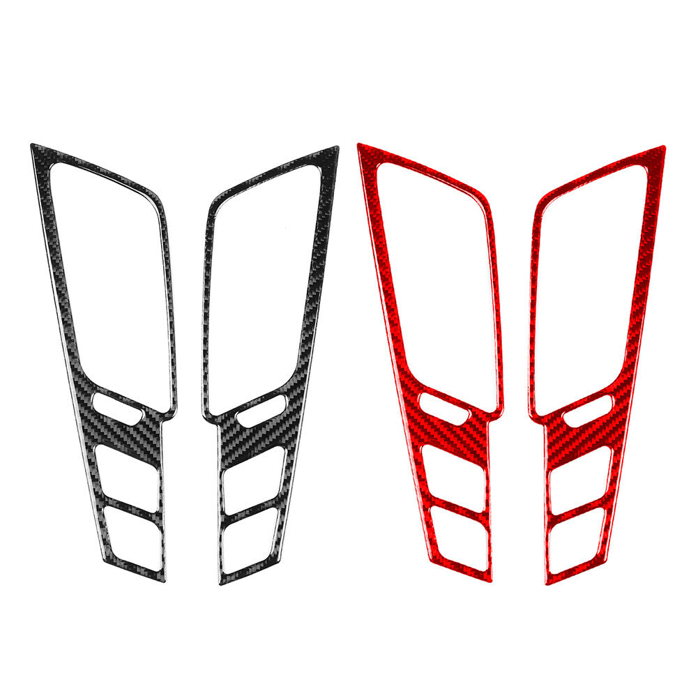 2Pcs Central Console Air Vent Frame Cover Trim for Cadillac CTS 2008-2013