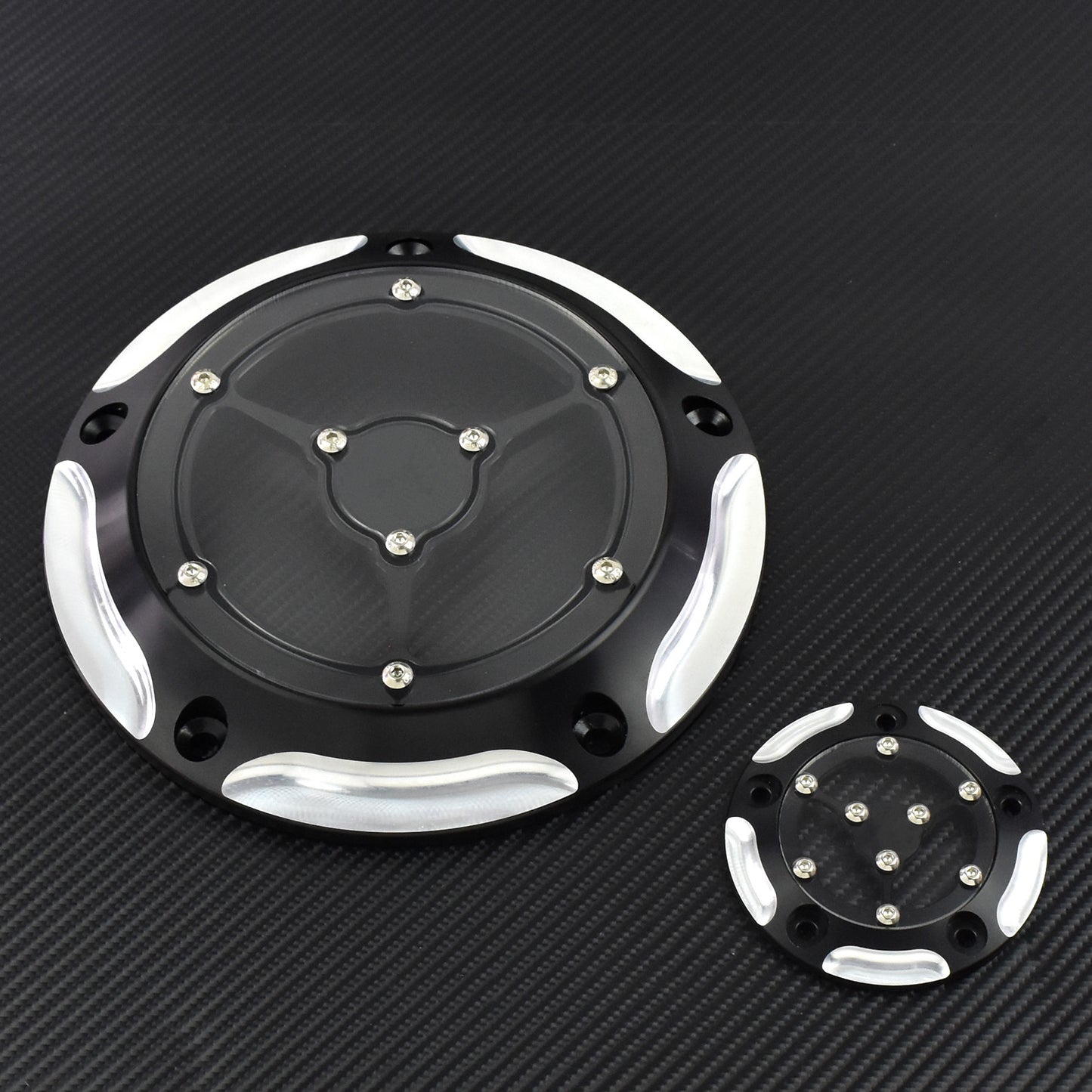 5 Hole Timing Timer Derby Cover Fit for Harley Road King Softail Dyna FLHR FLTFB