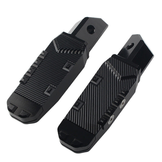 Rear Passenger Foot Pegs Pedal Pads Fit for Honda CBR600RR F5 CBR600 F4/F4I Black