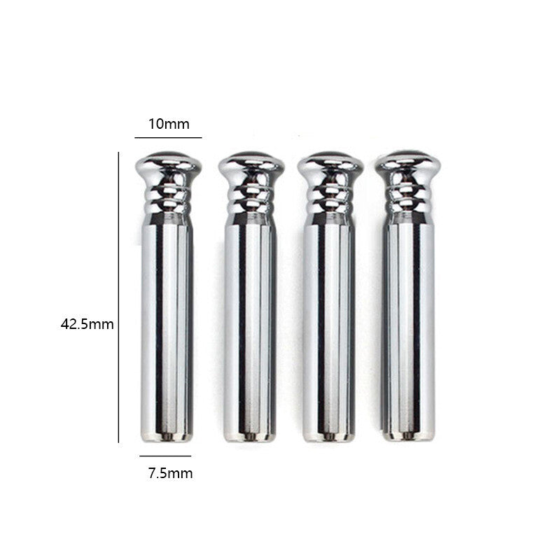 4-Piece Aluminum Alloy Car Door Handle Lock Lift Bolt Trim Interior Kit