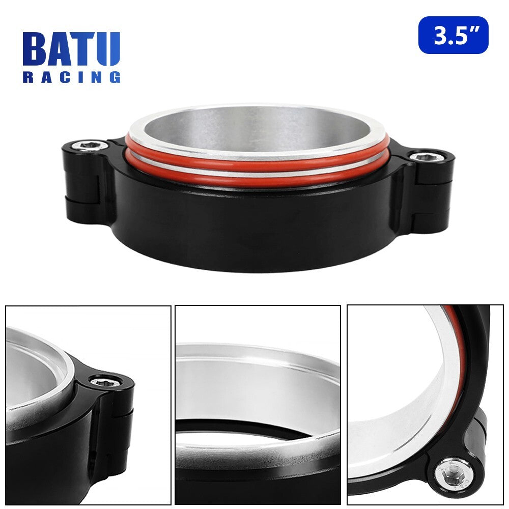 3.5inch Aluminum HD Intake V-Band Clamp+Flange for Intercooler Pipes