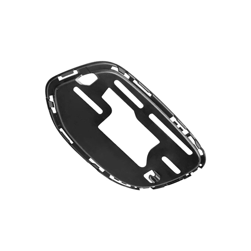 Front Driver Side Bumper Fog Light Grille Cover for S-Class W222 2018-2020 Black