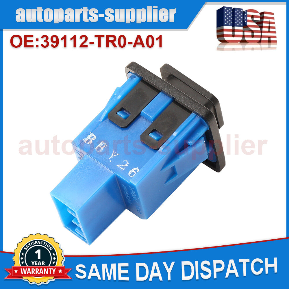 Auxiliary input jack assembly is compatible with 2012-2015 for Honda for Civic 1.8L 2.4L 39112-TR0-A01