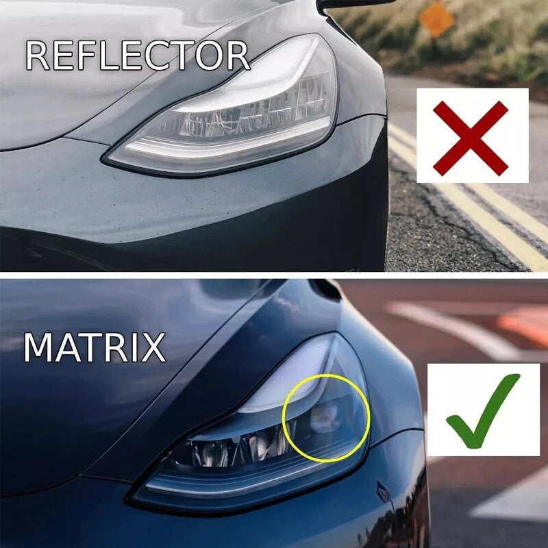 Left for Tesla Model 3/Y 2021-023 Front Bumper Headlights Headlamp 151495200C