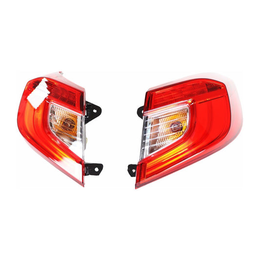 Pair Tail Lights Rear Brake Lamp for Honda Accord Sedan 2018-21 LeftRight Side